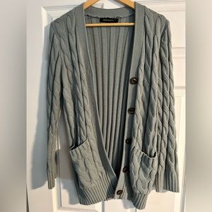 Mint green cardigan
